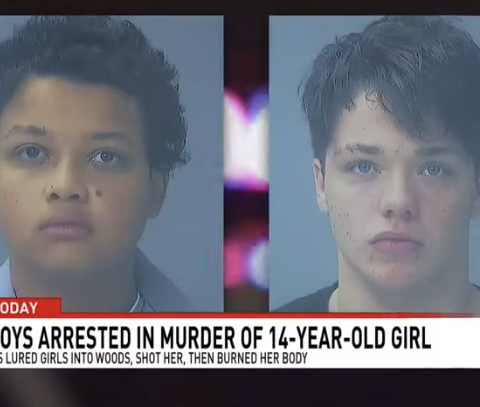 Mugshot of Florida teenagers